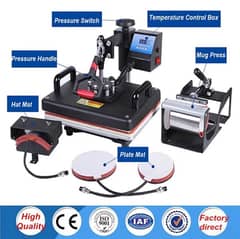 Heatpress machine 5 in 1 Sublimation Printing Best for Business