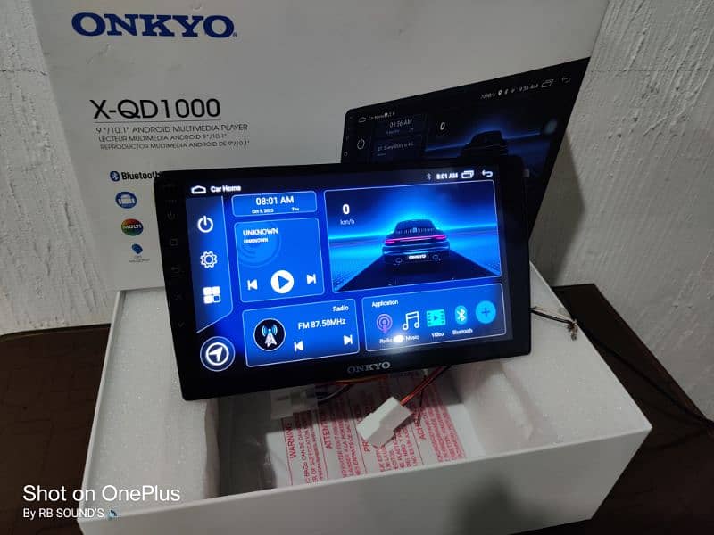 Original 9" Onkyo Apple Carplay X-QD1000 Android Tab 2/32 1