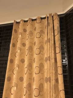 Bay window curtains 4 pieces