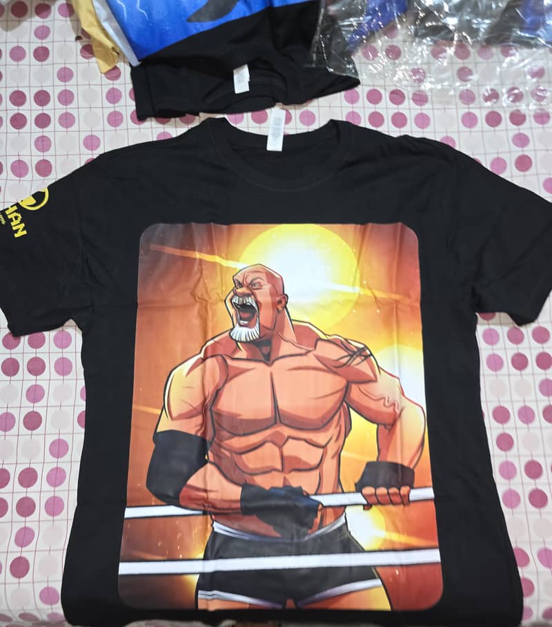 Custom made WWE superstars T-shirts 15