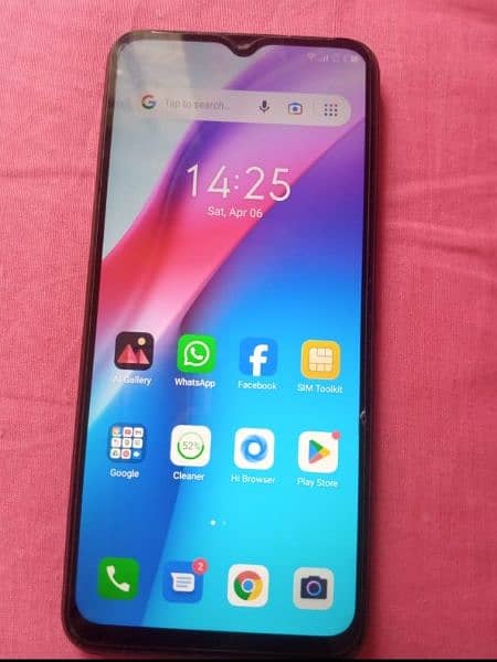 itel A58 pro 4g 10by10 condition 0