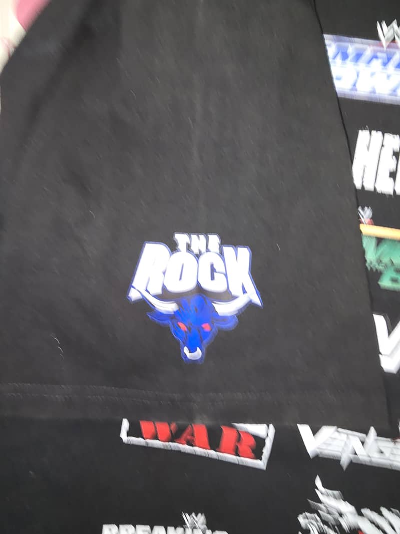 Used custom made John Cena from WWE T-shirts 12