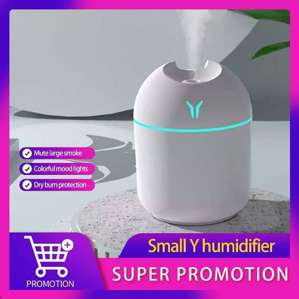 Air Humidifier Mist Maker Aromatherapy with RGB lights 9