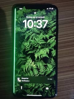 Iphone xs max 256gb pata approved screen green line issue