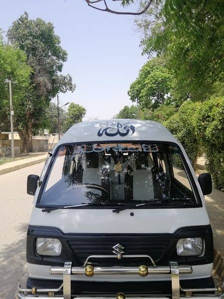 carry bolan 2015 model Karachi number total genuine petrol engine 15