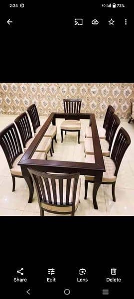 Dining table/center table/dressing table/All types of tables available 2