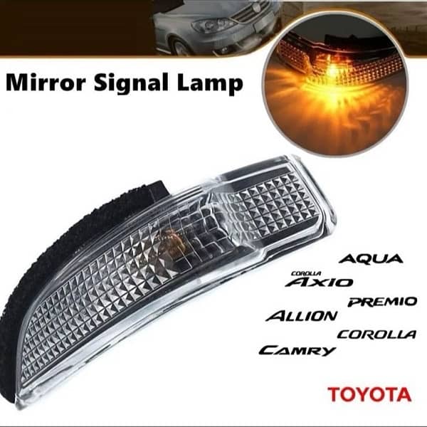 Toyota Side Mirror Winker Signal R&L Lights | Car Lights 1