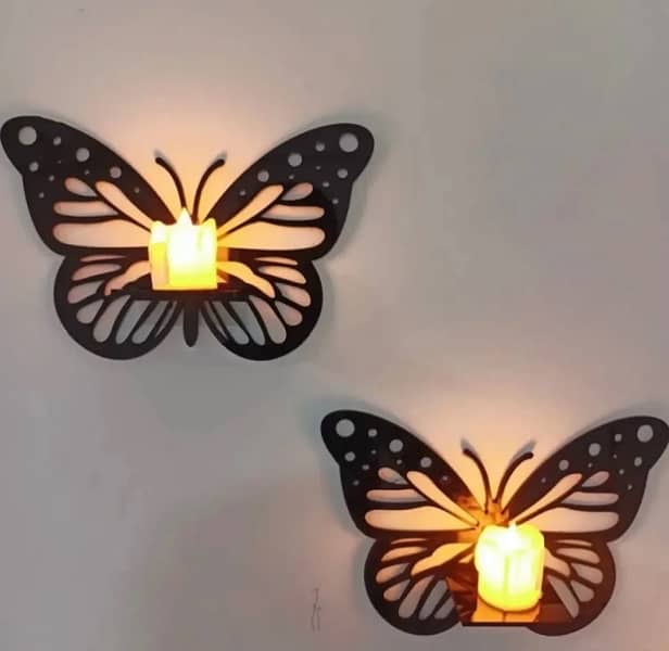 Lifestyle Glory Brand Decorative Butterfly Wall Shelf, Decoration 4
