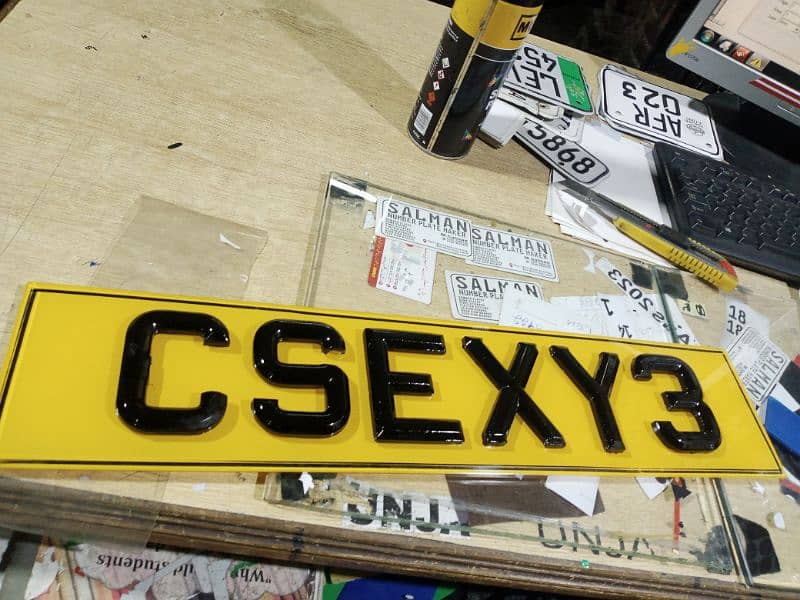 All car number plate makers delivery available a 5