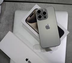 iphone 15 pro natural Titanium almost new