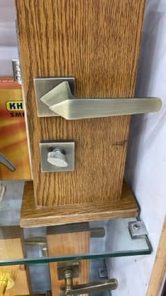 two piece roset door lock