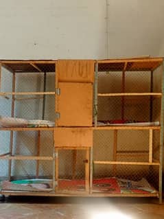Double Story Bird Cage (pinjra) For Sale