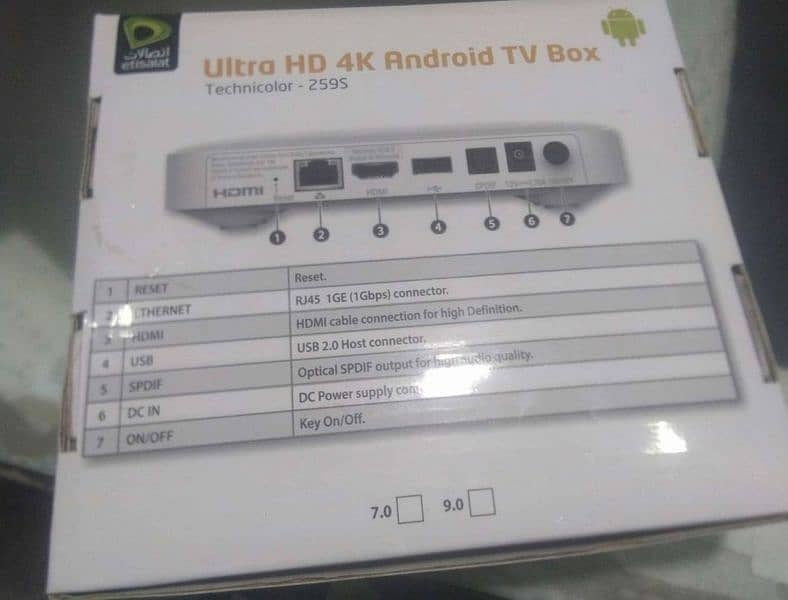 Etisalat Android Box for sale 4