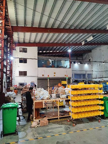8 kanal warehouse for rent in Quaid e Azam industrial Estate 6