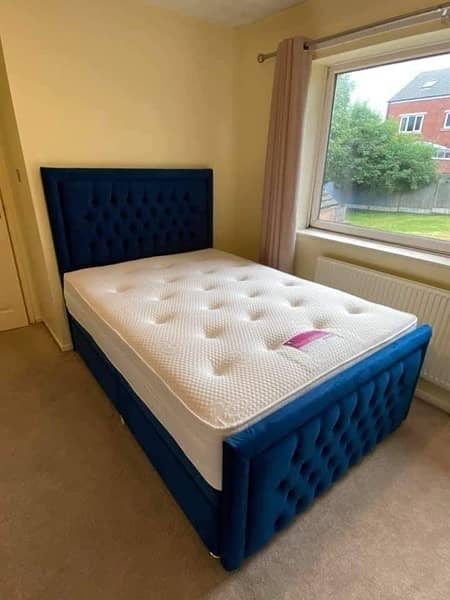 single bed set design poshing waly || poshish wala double bed single 5