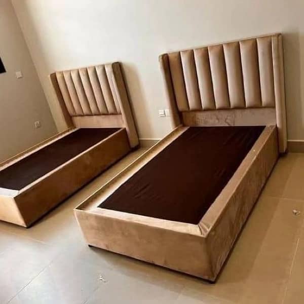 single bed set design poshing waly || poshish wala double bed single 6