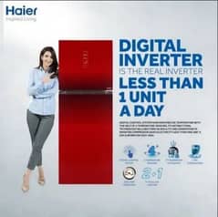 Eid special gift Haier refrigerator Large size beautiful colour Home 0