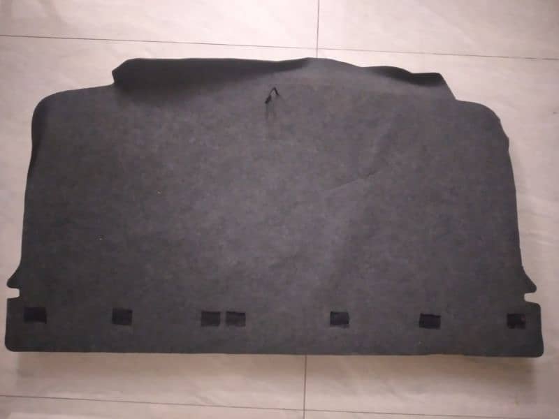Honda City Dash board Carpet Suzuki Cultus back trunk board 2