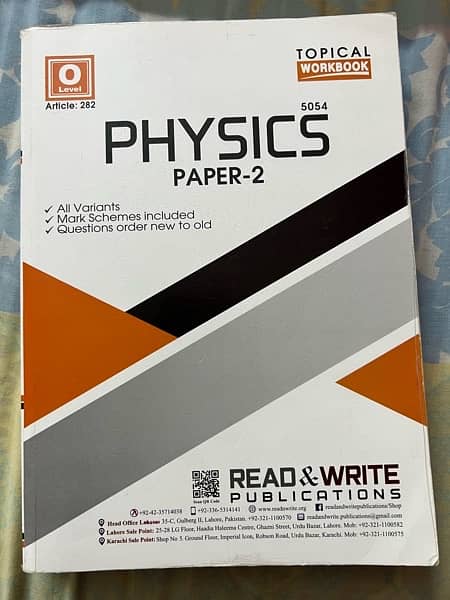 Olevel Physics pastpapers 0