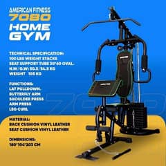 HOME GYM MODEL 7080, 10% OFF EID SALE WITH DELIVERY & FITTING FREE