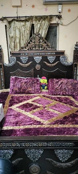 Used King Side Bed 0