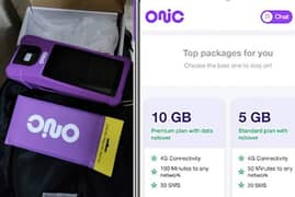 Onic sim card with 30 gb data