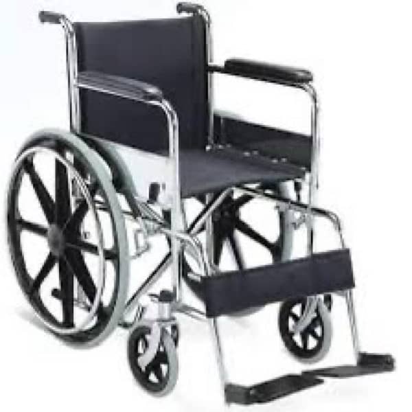 Hajj New Wheelchair Foldable Light Weight / Quality Wheel Chair 100 kg 1