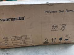 Narada 12V200Ah polymer gel battery 0