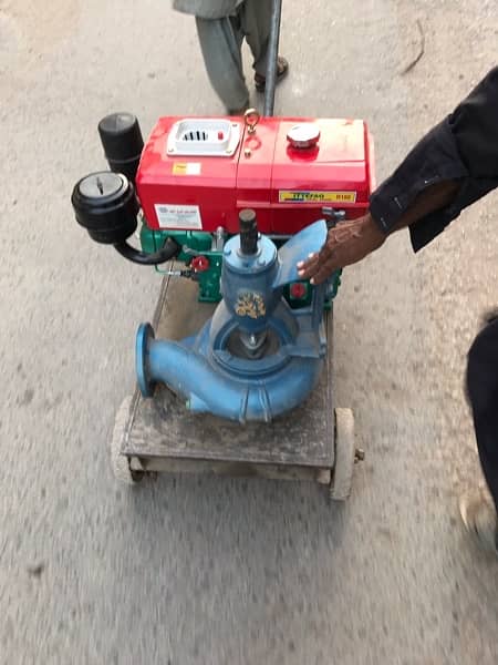 6 inches suction water pump with 8 HP Diesel engine 0