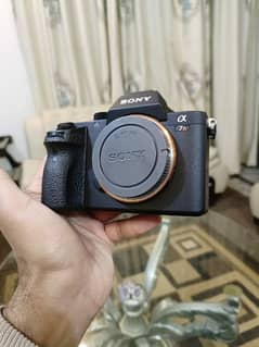 Sony A7rii mirrorless camera
- 42 megapixe