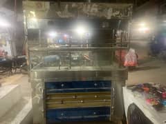total stailess steel counter for sale new condition