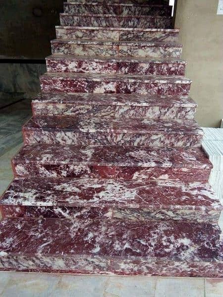 Stair Marble & Granites/Granites Countertops/Kitchen slab/Floor marble 9