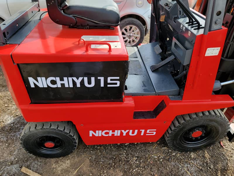 NICHIYU 1.5 Ton Japanese Battery Operated Electric Forklift Lifter 9