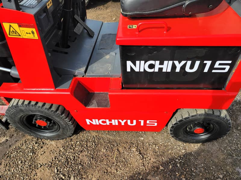 NICHIYU 1.5 Ton Japanese Battery Operated Electric Forklift Lifter 16
