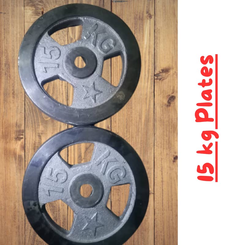 Brand New Gym Equipment for Sale - Great Prices! (WEIGHT PLATES WITH ) 1