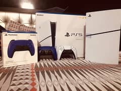 Ps5slim1tb brandnew just 15 days used with Extra orignal controller 0