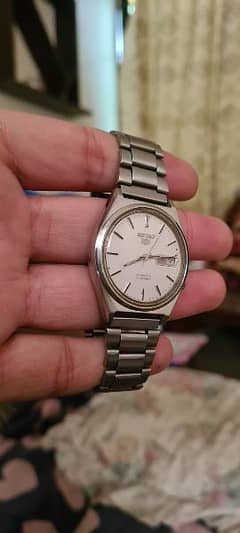 Seiko 5 Automatic 50 years old gents wrist watch link to link genuine