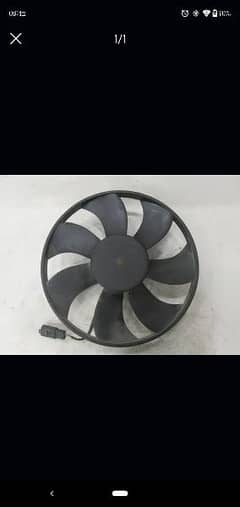 Radiator cooling fan MERCEDES-BENZ SLK-CLASS 2001 GF 0
