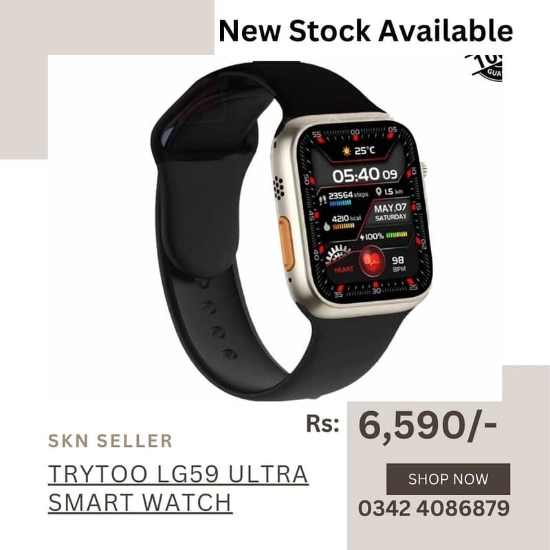 New Stock (G9 Ultra Pro Series 8 Smart Watch American Gold Edition) 18