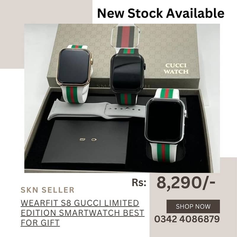 New Stock (Original RONIN R-01 BT Calling Smart Watch With 1.9" Screen 3