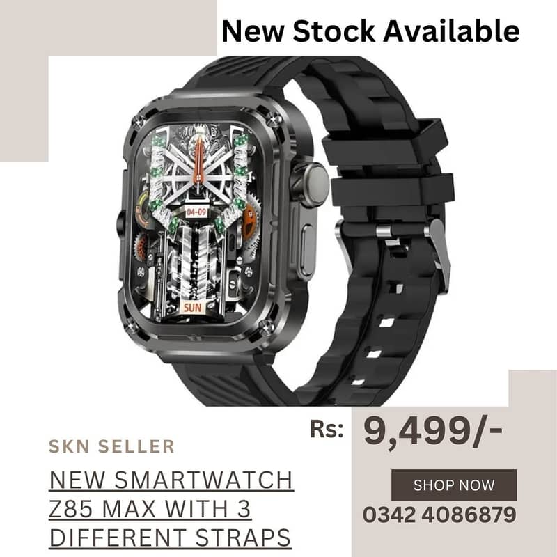 New Stock (Amazing T800 Ultra Series 8 Smart Watch For Men Women) 3