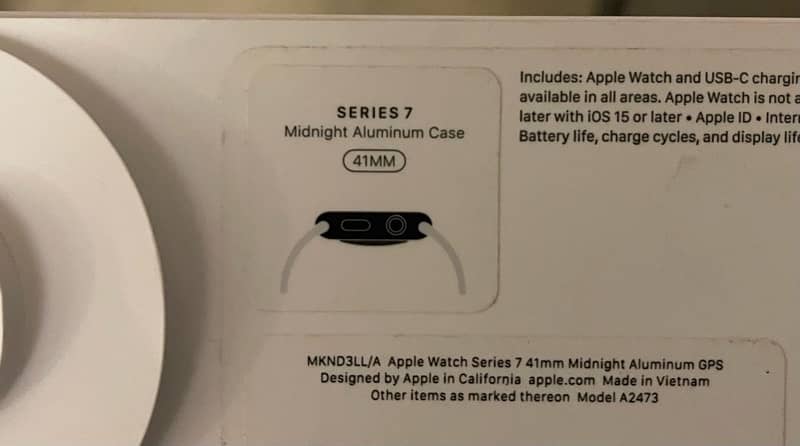 Apple iwatch Series 7 41mm 2