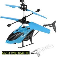 Flying helicopter toy with palm sensor rechargeable