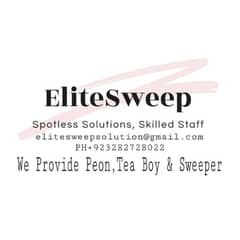 EliteSweep Services. Provides (Peon, Sweeper & Tea Boy)