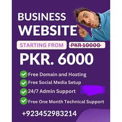 Website design and development for new businesses 0