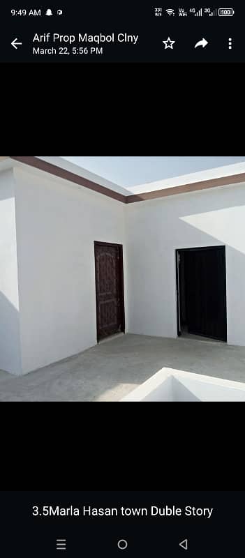 Hassan town rafyqamer road 3.5 mrla double story luxury house urgent Sale 1