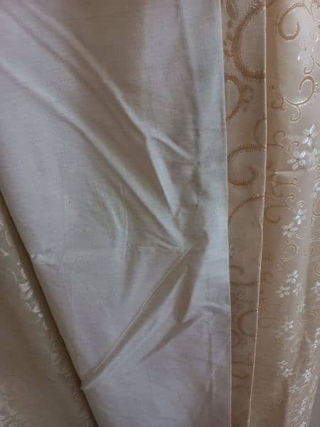 New 1 curtain in beige color with cotton lining 2