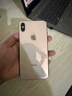i Phone xs max golden colour selling 265GB pta 0330=729=4749 0