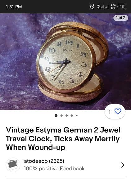 Antique Watch German Made Serious Buyer plzz 2