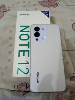 infinix Note 12 urgent sale 8+8 ram 128 rom only  box available